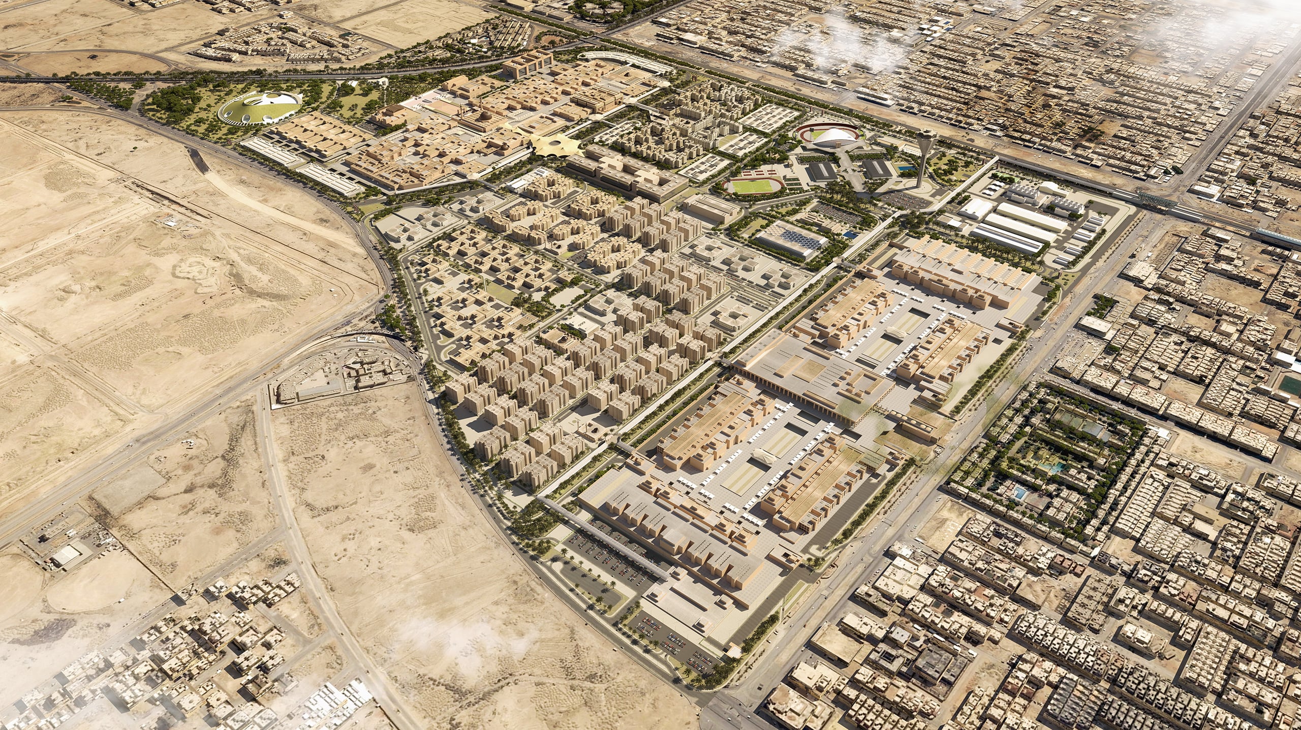 University masterplan / Riyadh / TYPSA