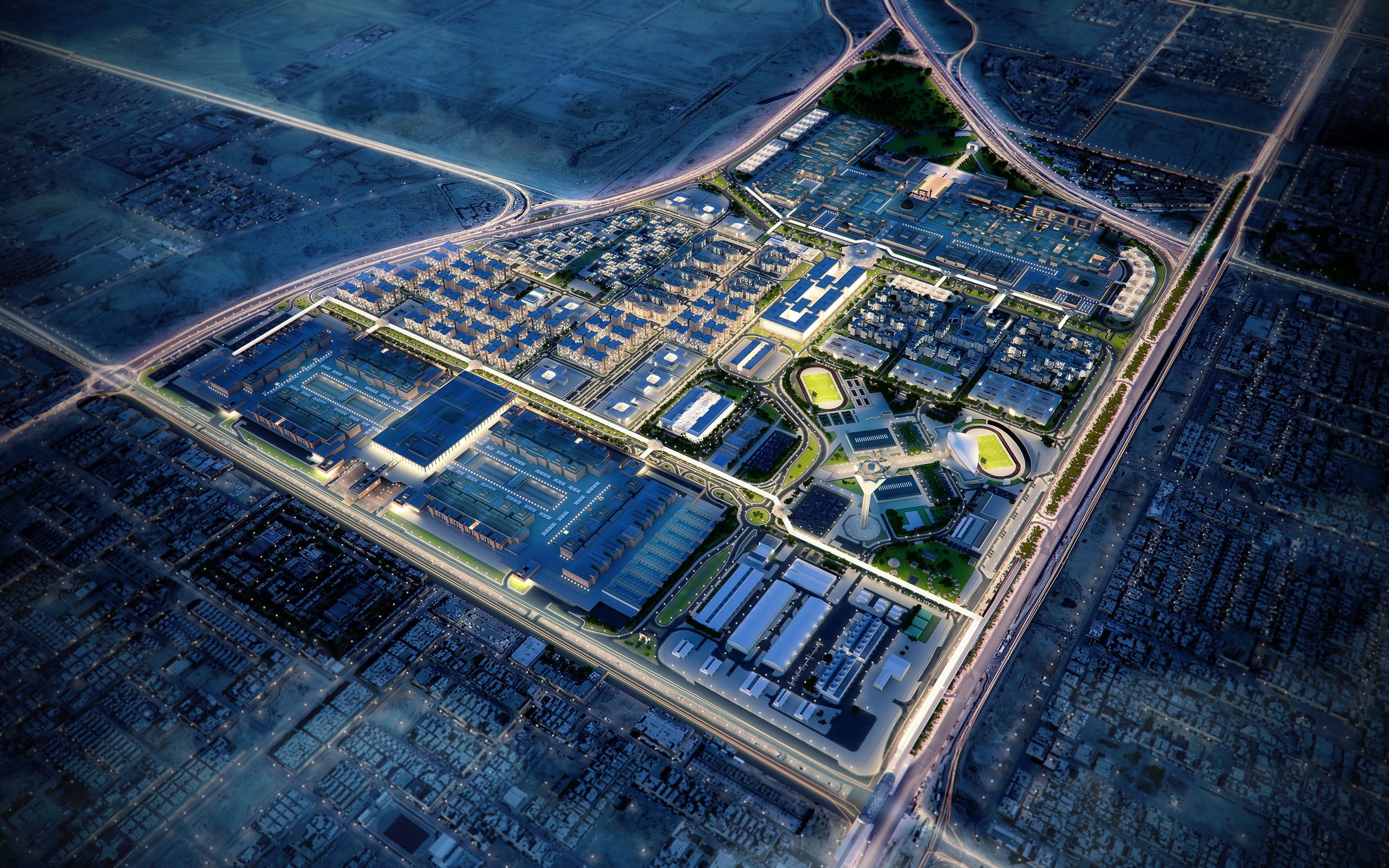 University masterplan / Riyadh / TYPSA