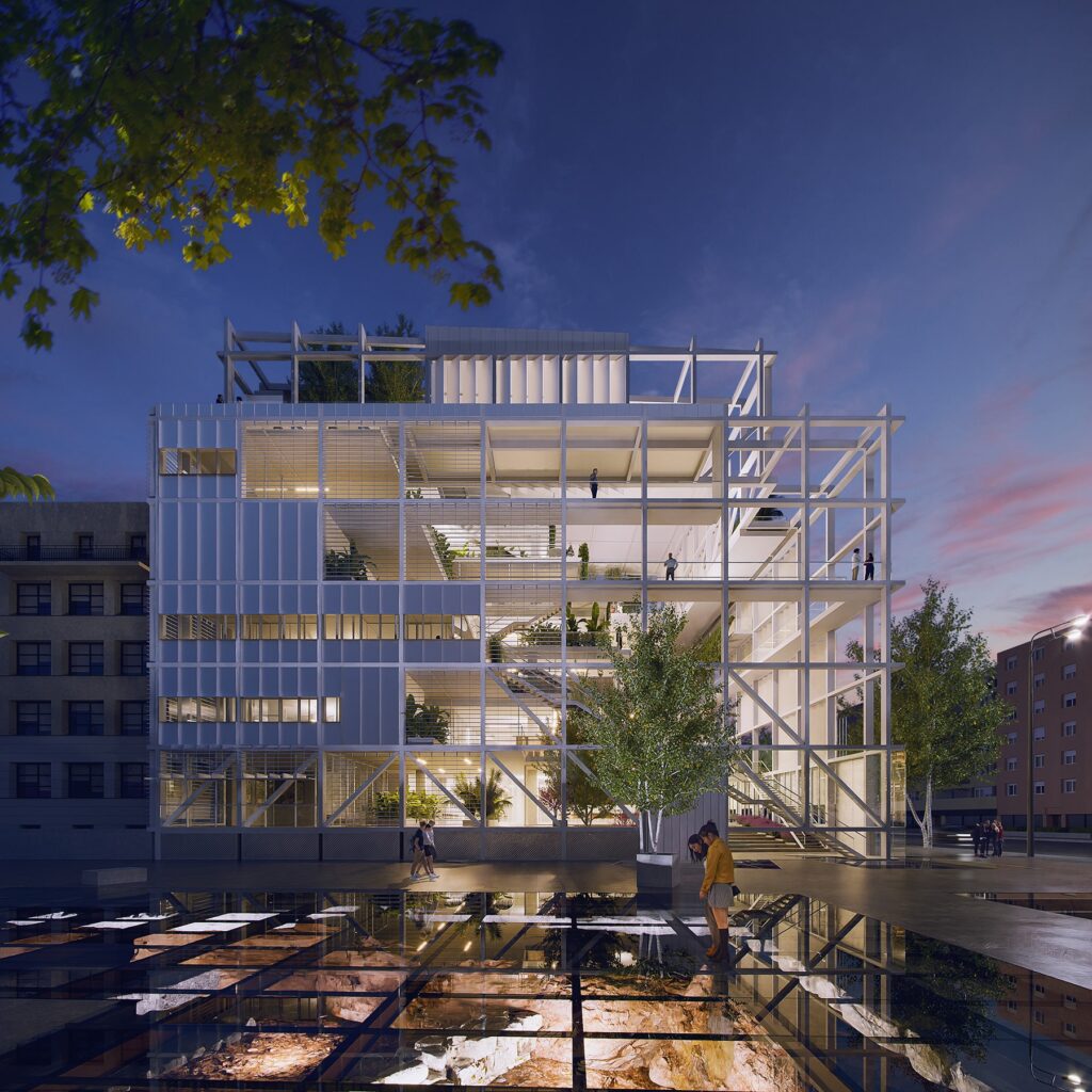 Archviz images building Cadiz - Unboxed Visuals