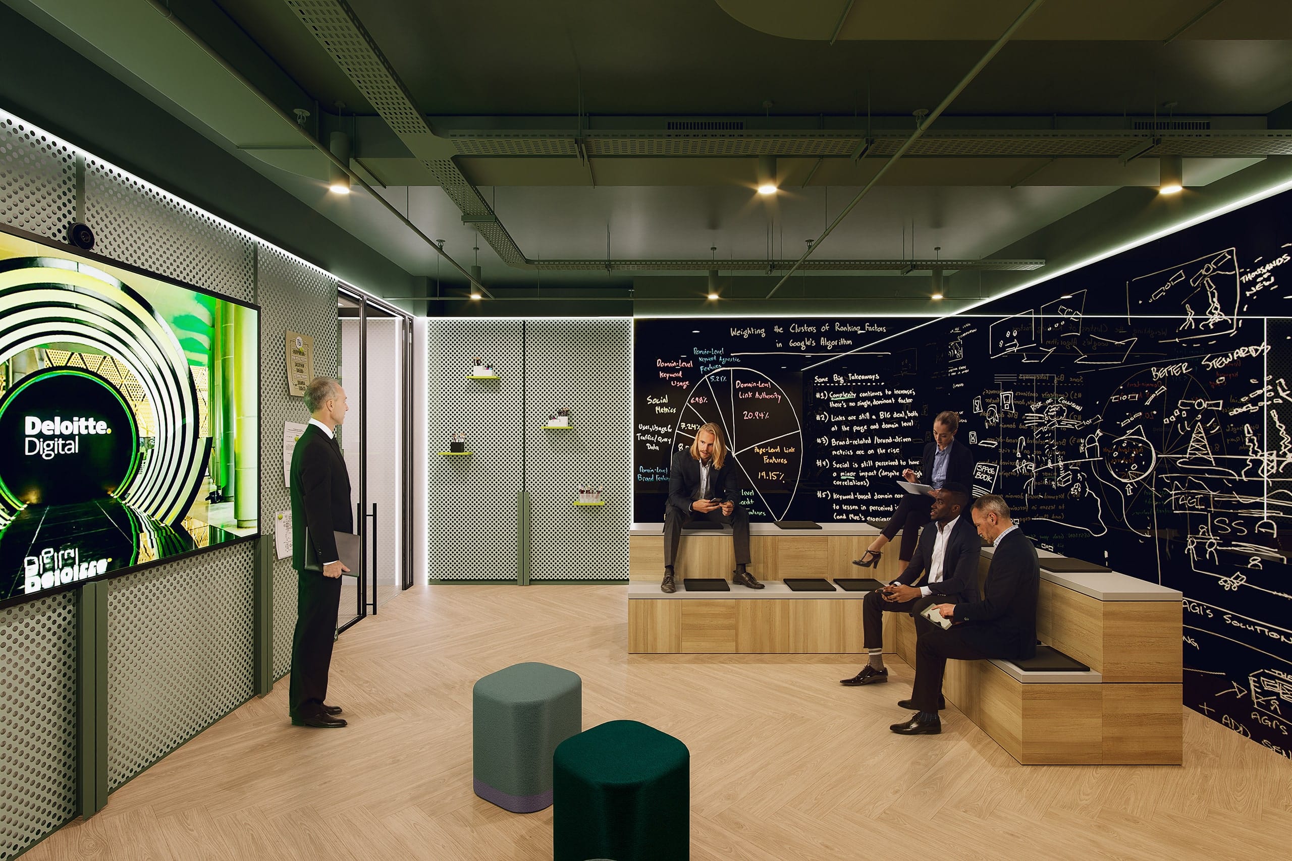 Deloitte offices / Madrid / CBRE